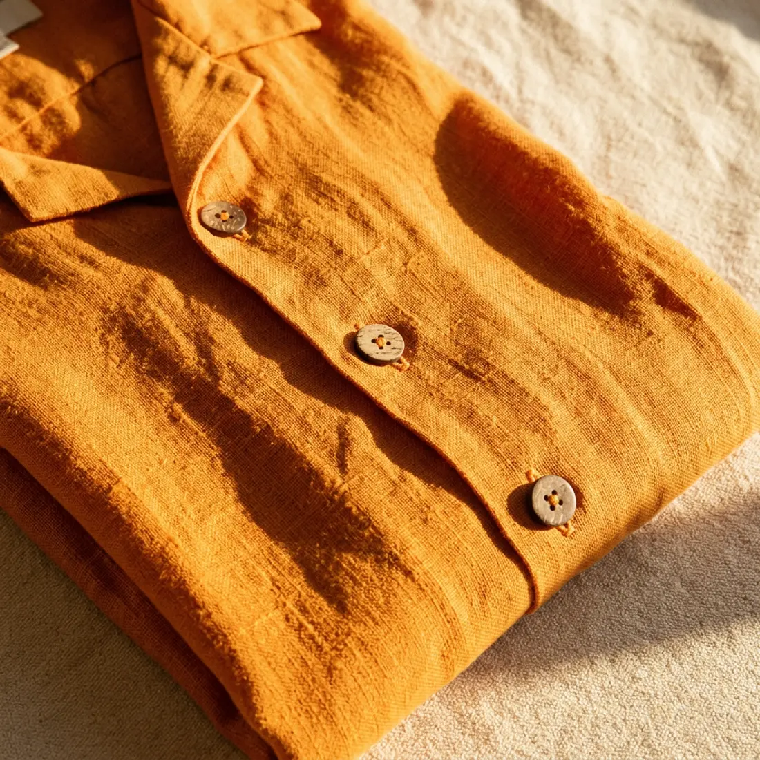 Marigold Camp Shirt, view 2